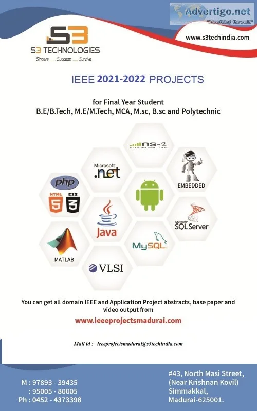 Android projects in madurai
