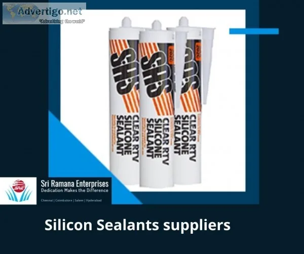 Silicone sealants suppliers in coimbatore - sri ramana