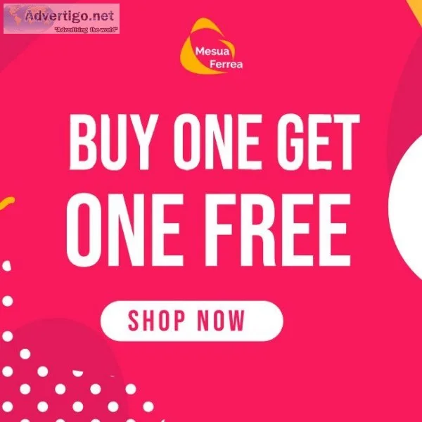 Get Buy 1 Get 1 free offer with Mesua Ferrea live sale
