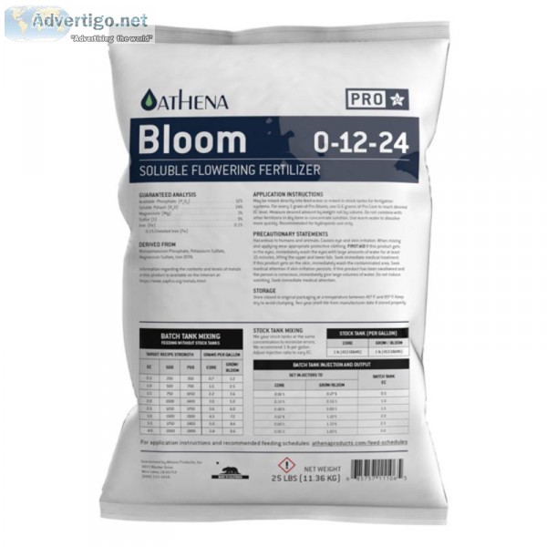 Athena Bloom (Pro) 25lbs