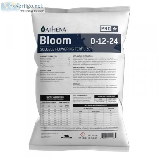 Athena Bloom (Pro) 25lbs