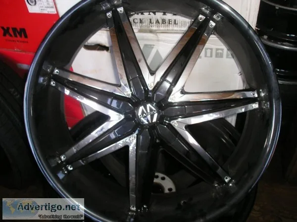 4 22 inch massiv wheels