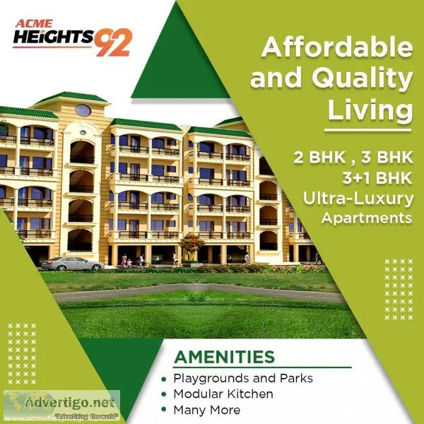 Luxury Apartments On Sale Near Me  Acme Heights Group