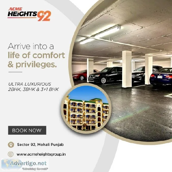 Residential Apartments  Acme Heights Group