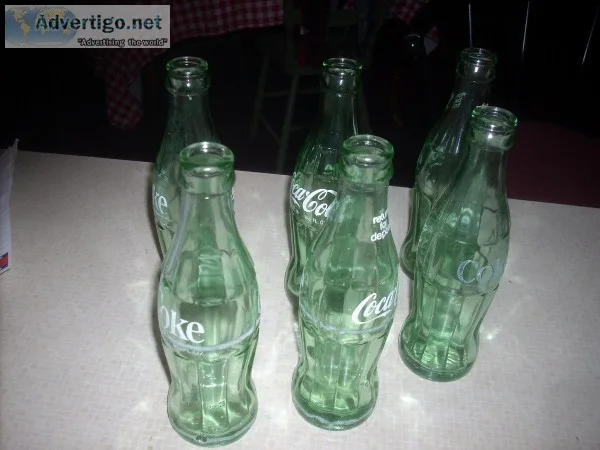 vintage Coke bottles