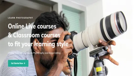 Ambitions: learn online photography courses from home