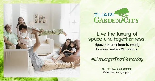 Best real estate company in mysore - zuari infra world