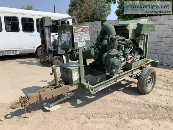1995 THE GORMAN-RUPP COMPANY 304-F WATER PUMP TRAILER 304105214