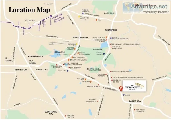 Prestige new launch great acres plots at sarjapur