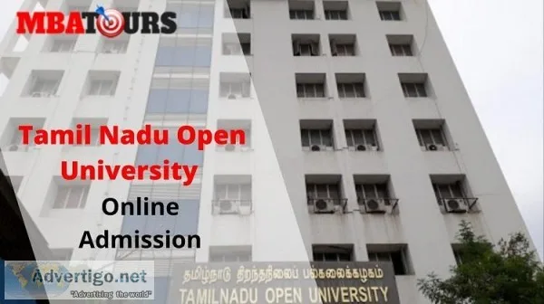 Tamil Nadu Open University Online Admission