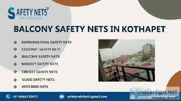 Balcony Safety Nets in Kothapet