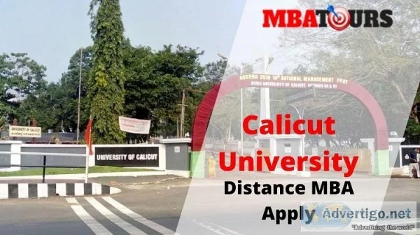 Calicut University Distance MBA Apply