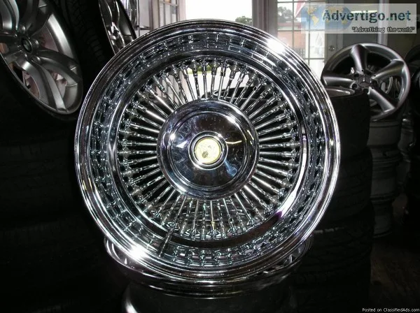4 15 inch MCLEAN WIRE wheels  atlanta (with shipping available