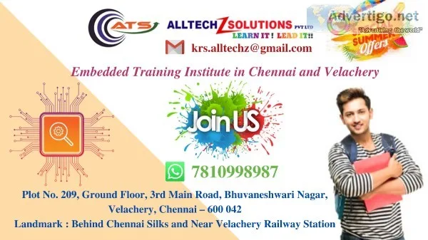 Embedded Systems Training with placement in Chennai