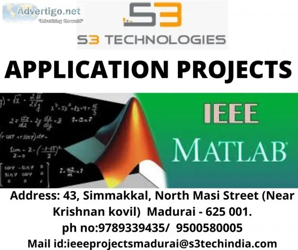 Application projects in madurai