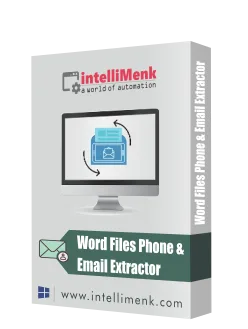 Word phone number and email extractor