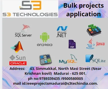 Bulk projects in madurai