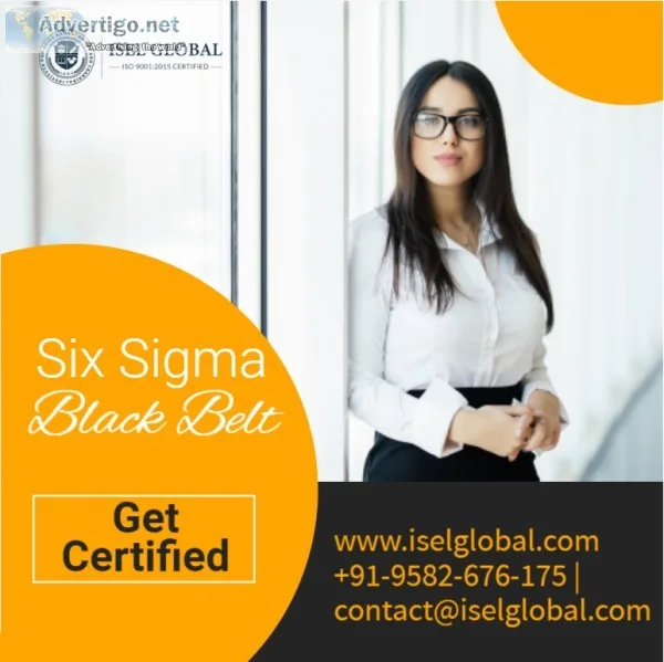 Six sigma black belt certification