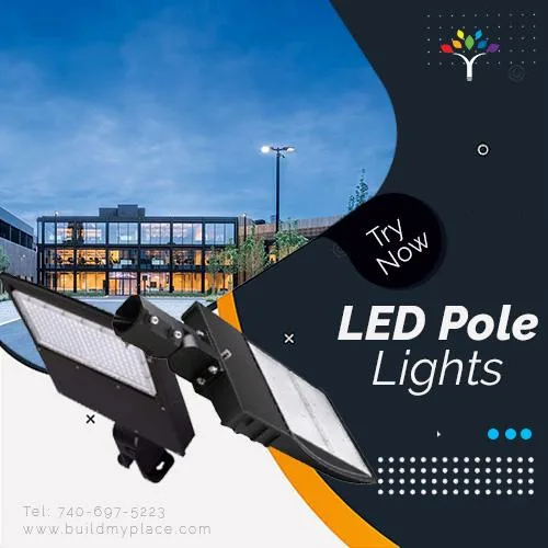 Get Energy-efficient  LED Pole Lights at low price