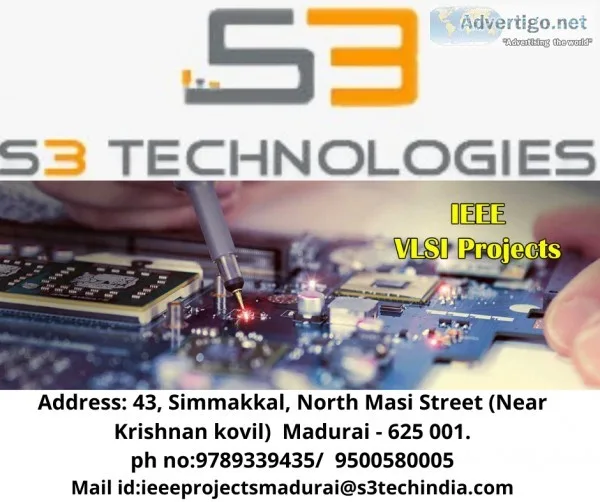 Vlsi projects in madurai
