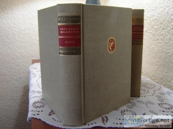 CLASSICS CLUB Masterpieces Great Dialogues of Plato Marcus Aurel