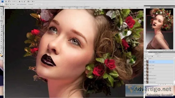 Photo retouching service