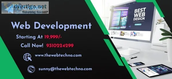 Web designing & development services