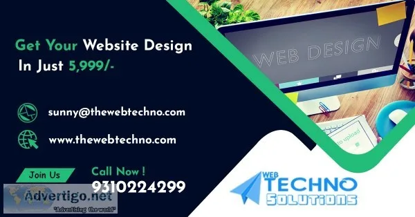 Web designing & development services