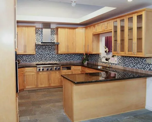 Affordable Kitchen Makeover with Northern Maple Cabinets