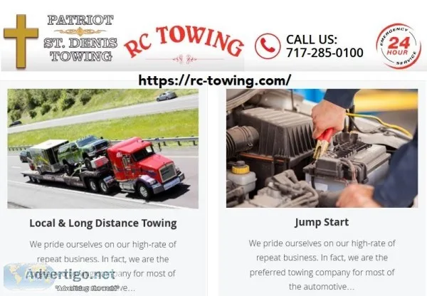 Professional towing services in East Petersburg