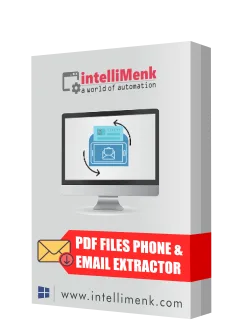 Pdf files phone number and email extractor