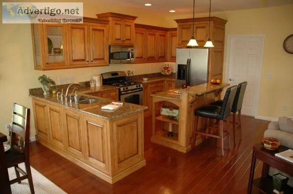 Transform Your Kitchen into a Stunning One with Glazed Maple Cab