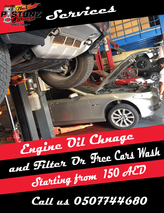Car oil change in dubai (all car parts available )