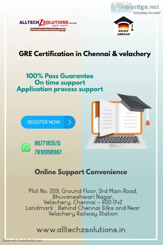 Best GRE Test Center in Chennai and Velachery