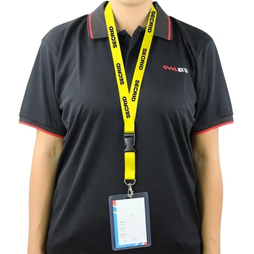 Get a custom print lanyard and showcase your brand in public