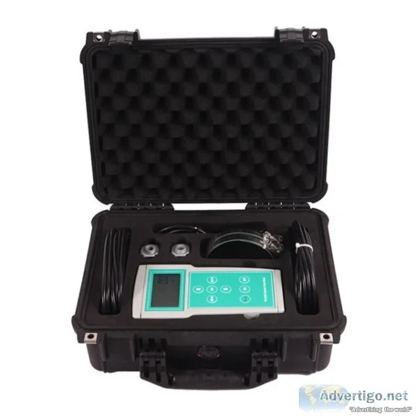 Handheld flow meter doppler