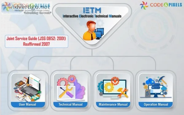 Ietm - interactive electronic technical manual / code and pixels