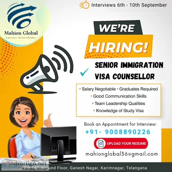 Foreign education consultants in karimnagar