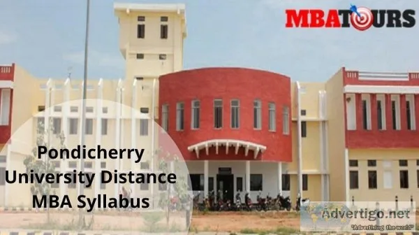 Pondicherry University Distance MBA Syllabus