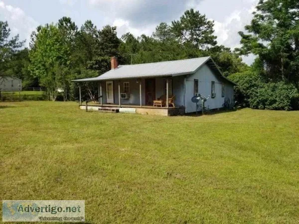 Rural Wooden Alabama Home For Sale
