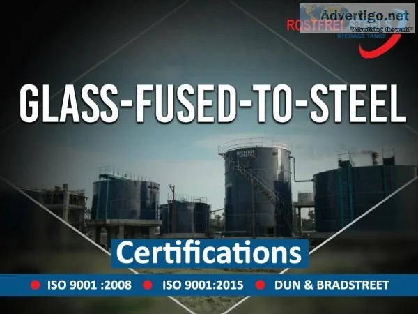 Glass Fused Steel Tanks - Rostfrei Steels