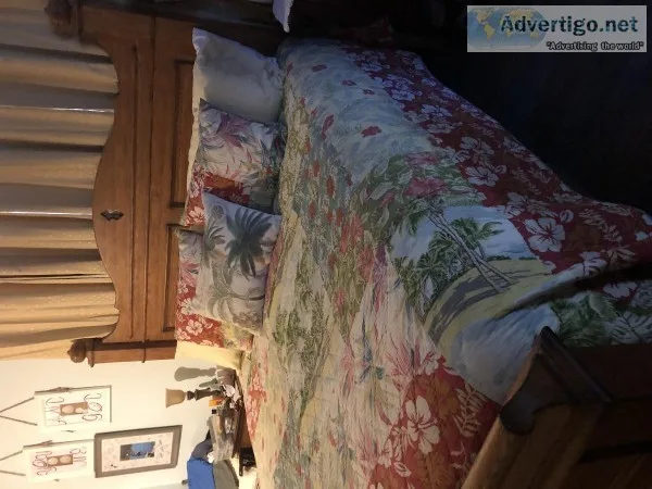 King size bed set