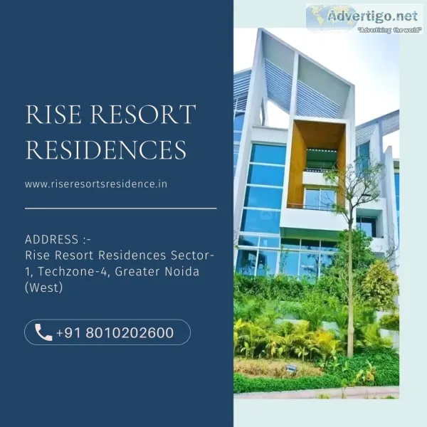 RISE RESORT VILLA PRICE NOIDA