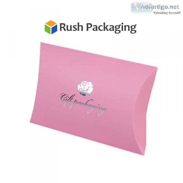 Custom Pillow Boxes Packaging