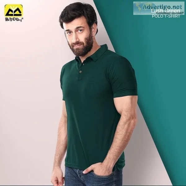 Style polo t-shirt online in the best way with beyoung