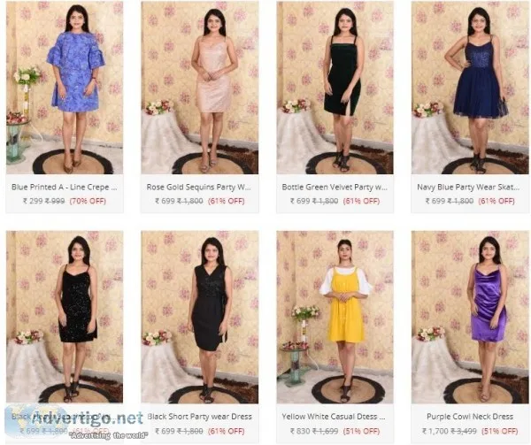 Buy Mini Dresses for Women Online in Kanpur