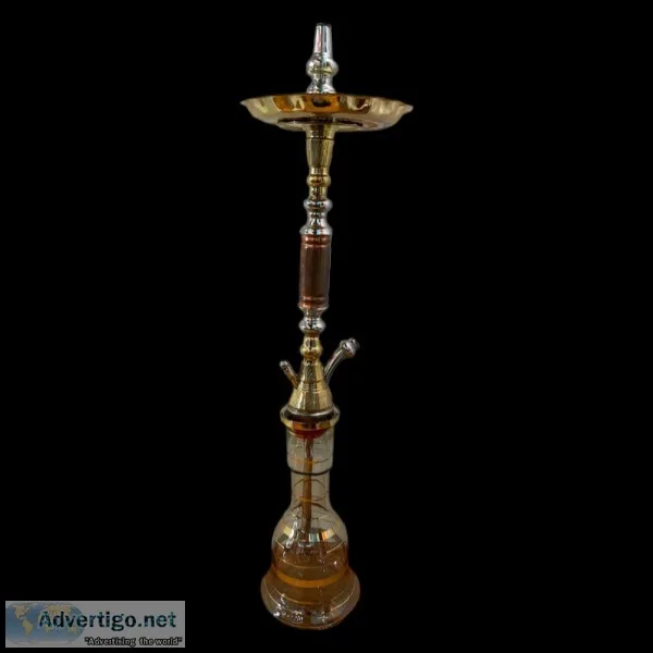 Grab Pharouni Brass Hookah  Shishan Vape