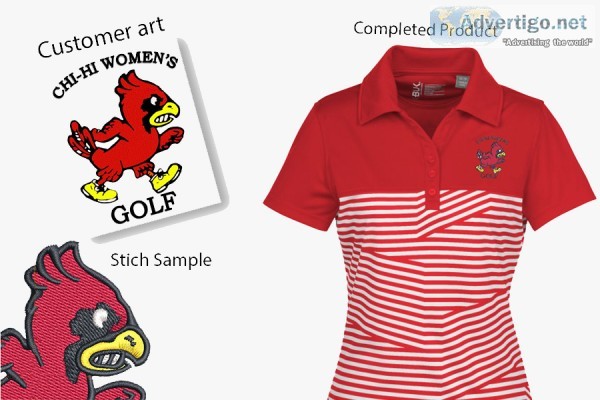 Professional embroidery digitizing service