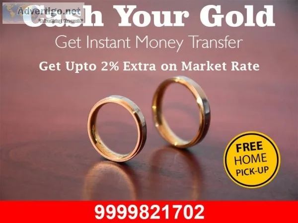 Cash Against Gold In Delhi At The Best Price