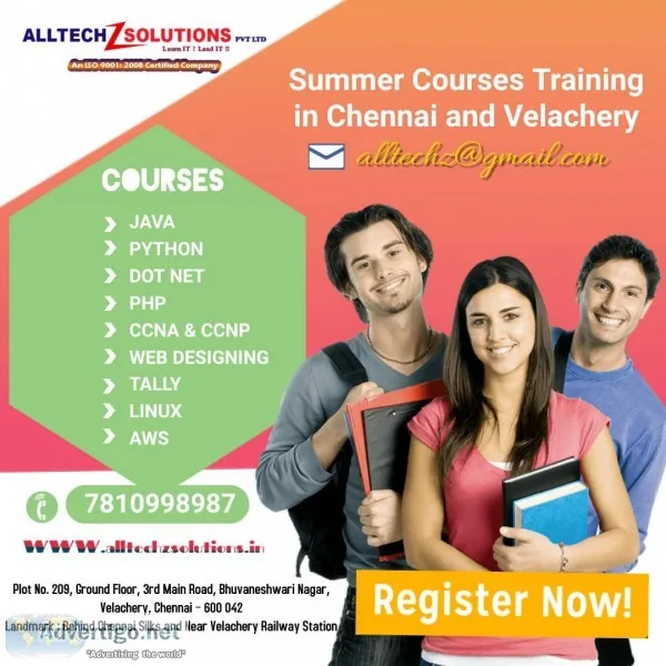 Summer Training Courses in Velachery